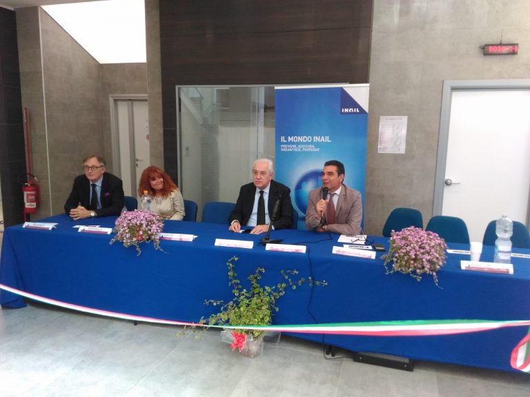 VIDEO/ Taglio del nastro per la nuova sede Inail di Avellino, Foti: “Un successo per la città”