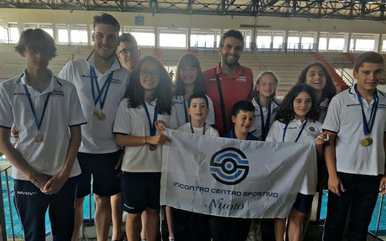 Alla Finale Regionale Grand Prix di nuoto C.S.I. 11 atleti della New Sporting In