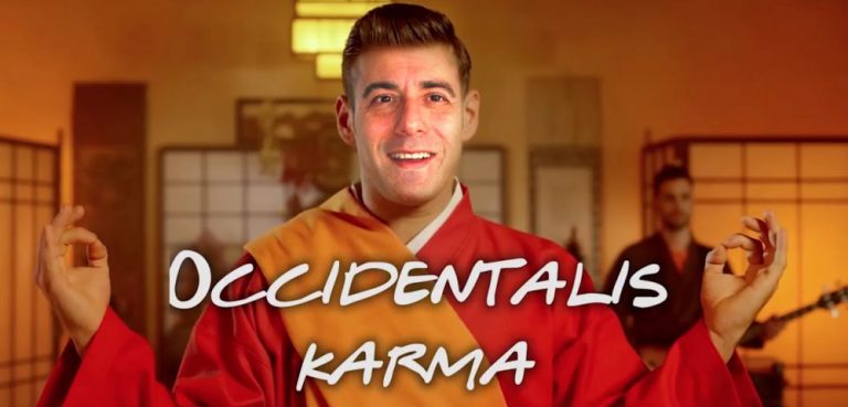 VIDEO/ “Imitation Game”, Occidentali’s Karma interpretata dai cantanti italiani