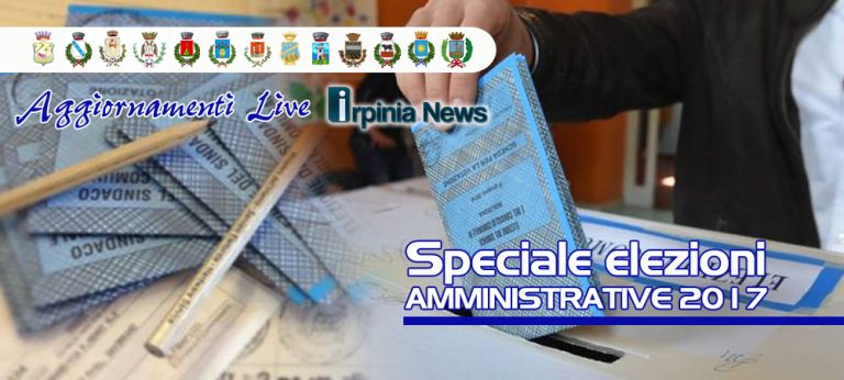 Amministrative, urne chiuse in Irpinia: affluenza al 67,98% – TUTTI I RISULTATI