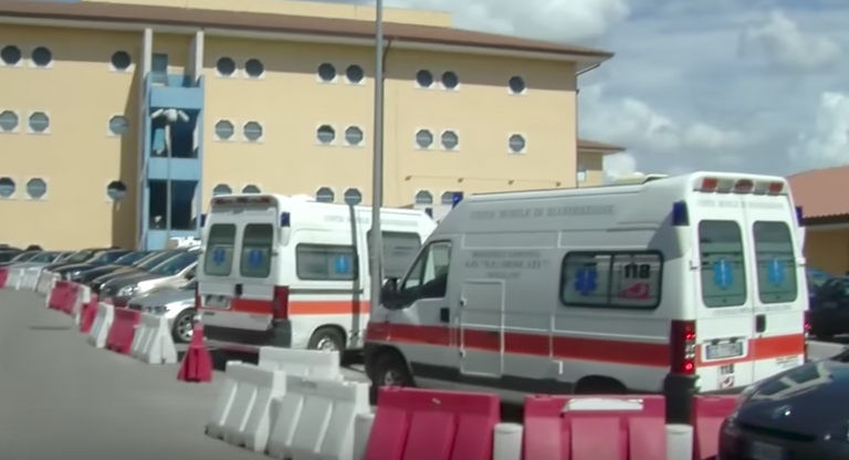 Investita, ricoverata in ospedale bimba di 4 anni