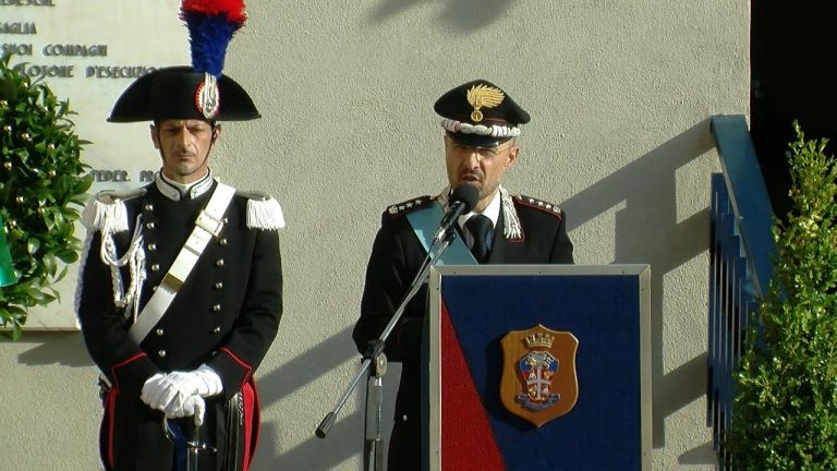 VIDEO/ Celebrato il 203° anniversario dei Carabinieri. Di Pietro: “Irpinia provincia tranquilla, soggetta a pericoli esterni”