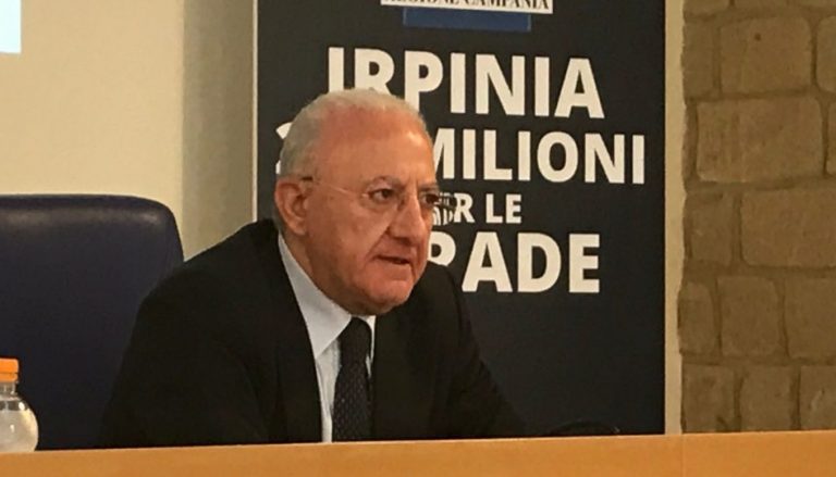 Sviluppo sostenibile, De Luca incontra imprese e ordini professionali