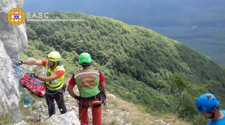 Maiori: ritrovato dal Corpo Nazionale Soccorso Alpino e Speleologico della Campania  il ragazzo disperso