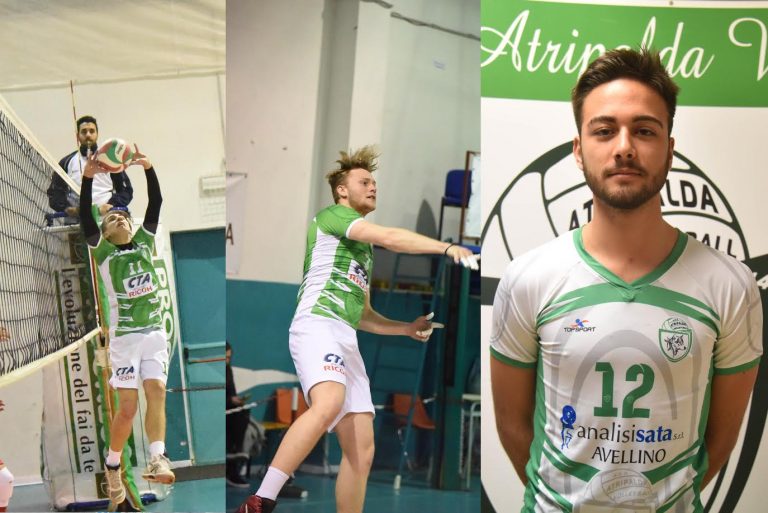 Atripalda Volleyball, i giovani che avanzano: Ceccato, Luciano e Barricelli dalla D alla C
