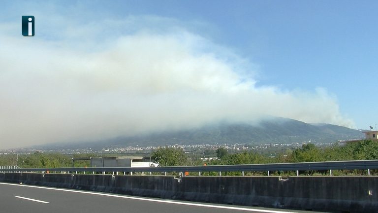 Il Vesuvio brucia, gli incendi sarebbero dolosi: arrestato il primo piromane