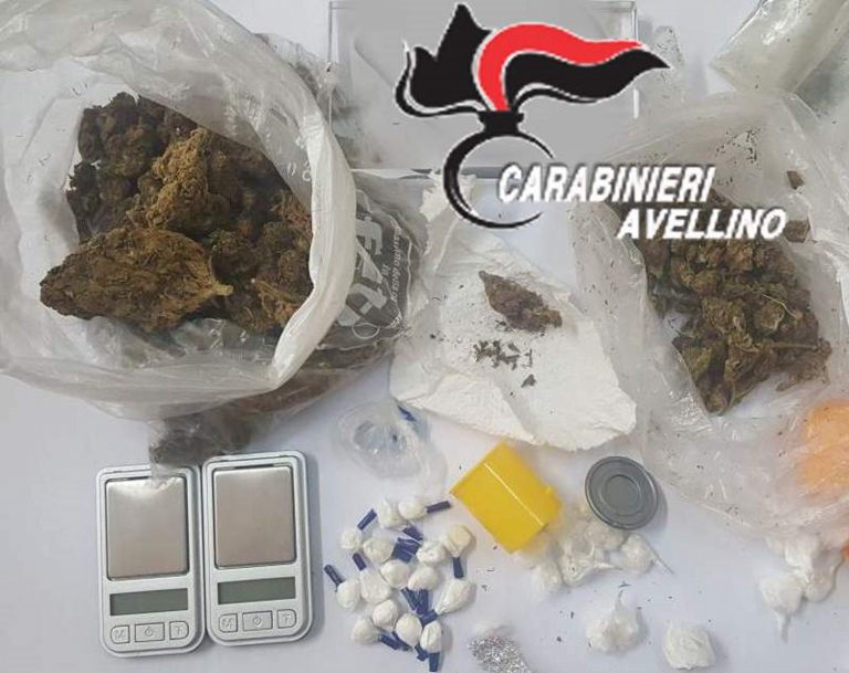 Atripalda, pusher 50enne scovato dai carabinieri dopo una segnalazione al 112