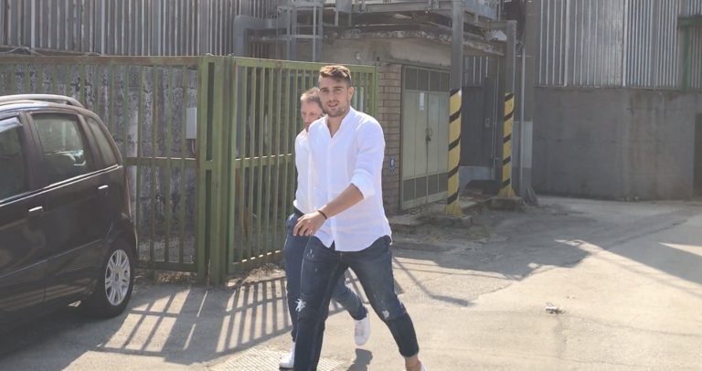 FOTO/ Avellino, è arrivato Marchizza: “Forza Lupi”