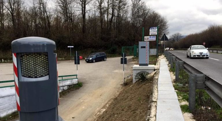 Autovelox poco visibili sulla Variante, saranno spostati