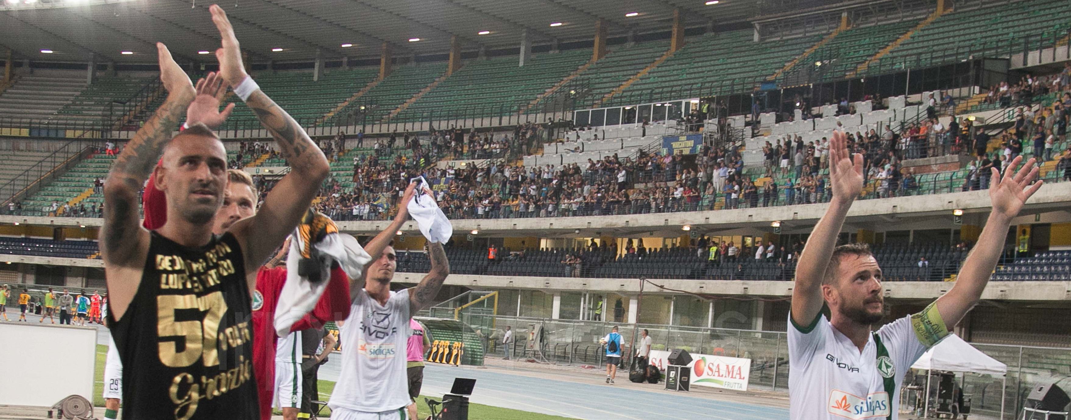 III° TURNO ELIMINATORIO TIM CUP 2017/2018, HELLAS VERONA VS AVELLINO