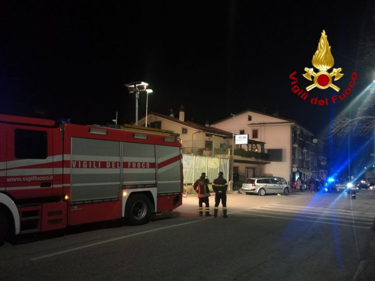 Incidente nella notte a Pianodardine, due i feriti