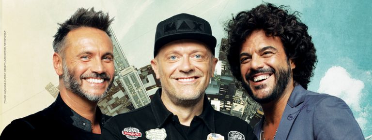 Nek, Renga e Max Pezzali insieme in concerto a 60 km da Avellino