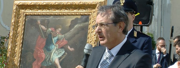 VIDEO/ Si festeggia il Patrono della Polizia, Botte: “Contrastiamo la criminalità di confine”