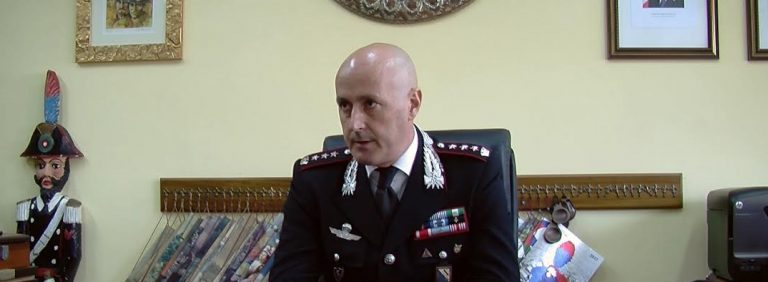 VIDEO/ Carabinieri, il neo comandante Cagnazzo: “Credo nei valori umani, l’Arma è al servizio del cittadino”