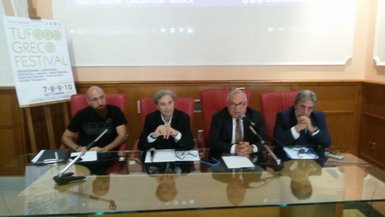Tutto pronto per il Tufo Greco Festival, D’Agnese: “Non sarà la solita sagra”