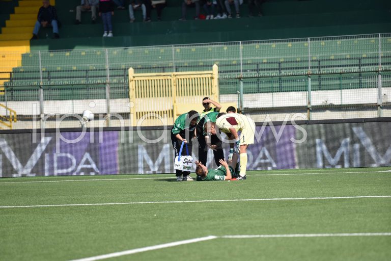 Avellino Calcio – Morosini, è rottura del crociato