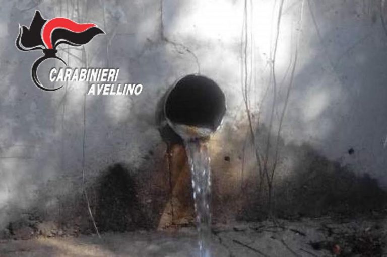Solofra, utilizzava acqua inquinata per la sua attività: nei guai imprenditore