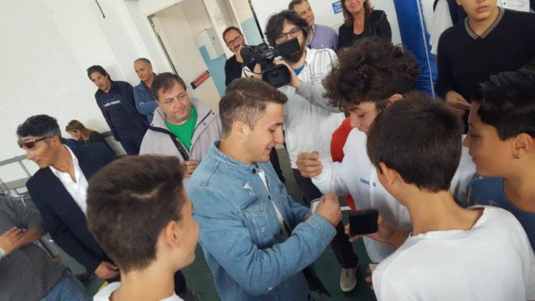 Avellino Calcio – Che entusiasmo per Morosini a San Martino Valle Caudina