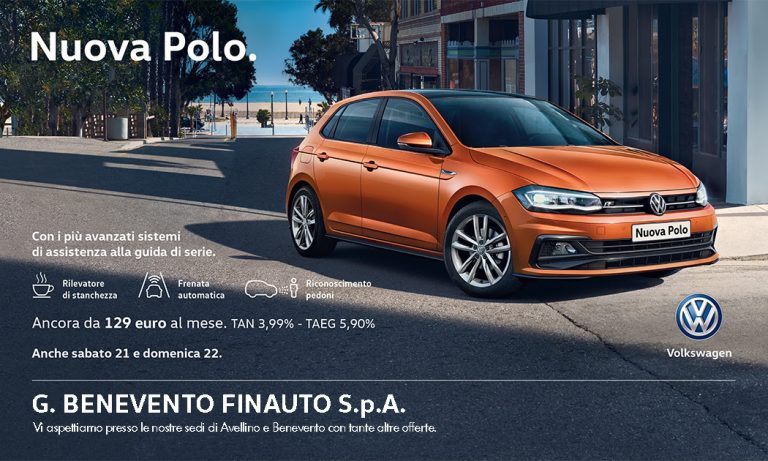 Scopri la nuova Polo sabato 21 e domenica 22 da G. Benevento Finauto