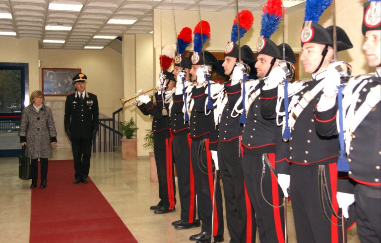 Avellino, visita del Prefetto Tirone al Comando provinciale dei Carabinieri