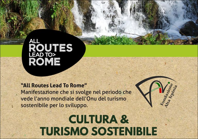 Cultura e turismo sostenibile: le strade irpine dello sviluppo si incrociano a Roma