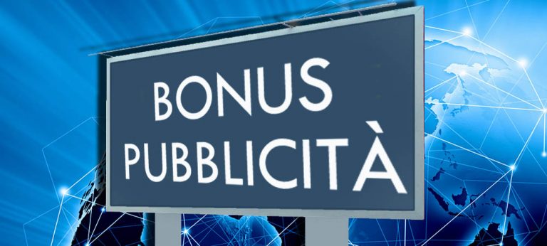 Bonus pubblicità per imprese e lavoratori autonomi: cos’è e come funziona