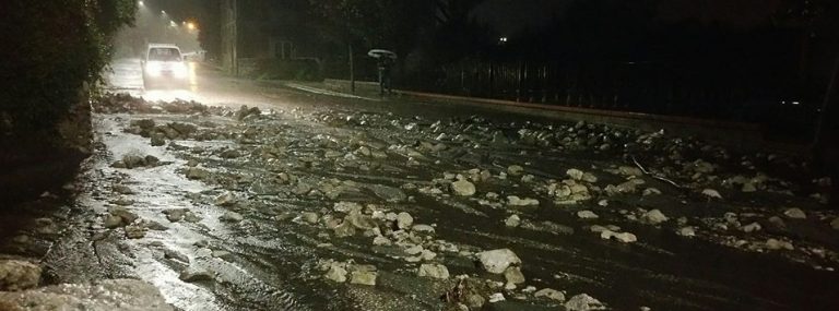 Maltempo, nuova colata di fango e detriti a Montoro