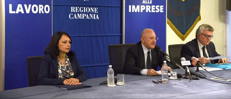 Bankitalia, gli assessori Palmeri e Lepore: “Campania regione in crescita anche nel 2017”