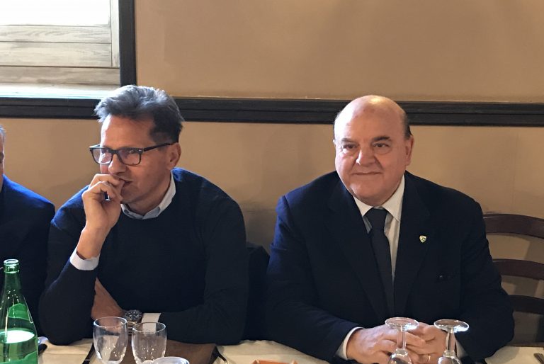 FOTO/ Avellino Calcio – Taccone-Novellino, patto di Natale a tavola