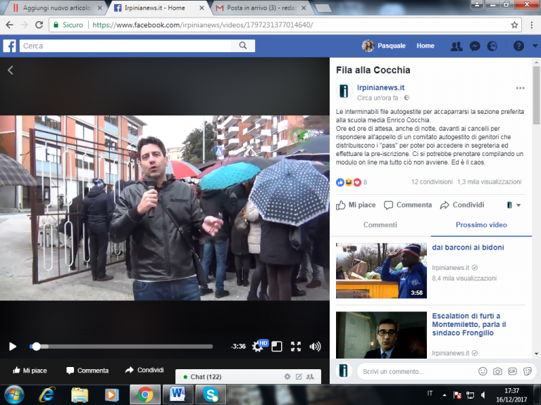 VIDEO/ Ci vuole Costanza: caos alla Cocchia per le pre-iscrizioni