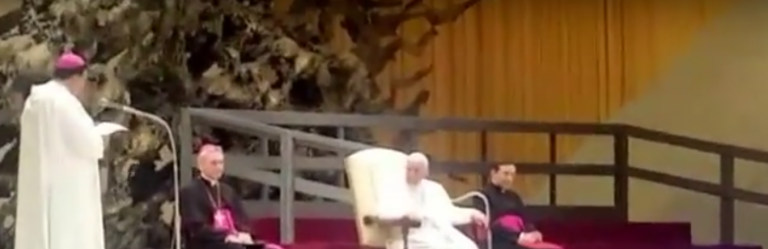 VIDEO/ L’abate Guariglia al Papa: “L’Irpinia accoglie i profughi”