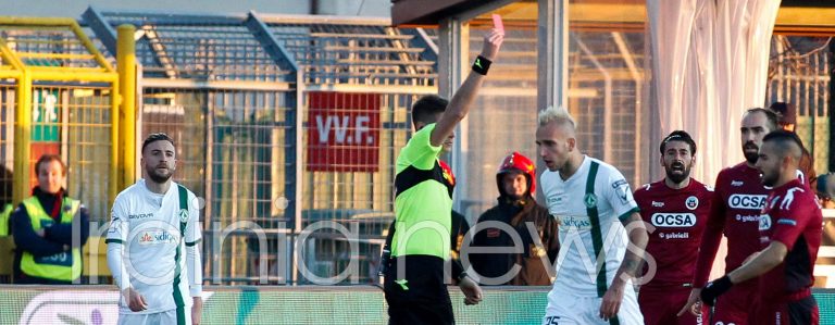 Avellino Calcio – Giudice sportivo, stangata per Suagher