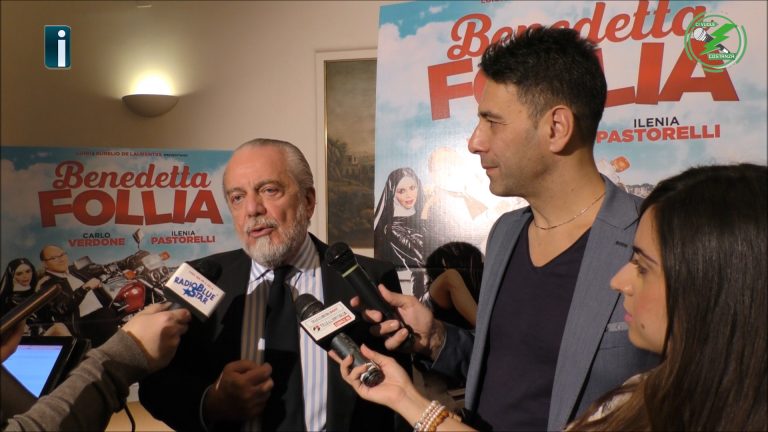 VIDEO/ CI vuole Costanza, Aurelio De Laurentis: “Ho sangue irpino, ho rivoluzionato il cinema e non amo i social”