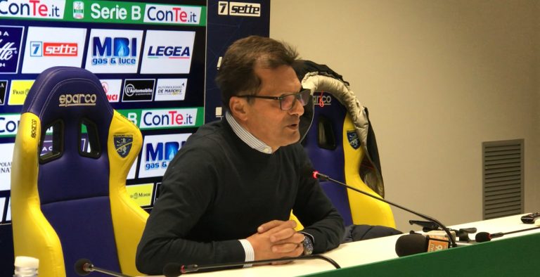 VIDEO/ Frosinone-Avellino 2-0, Novellino aspetta Cabezas: “Fiducia nella società”
