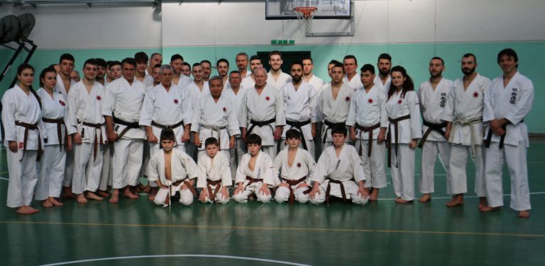 A Grottaminarda lo stage di Karate con il maestro Miura