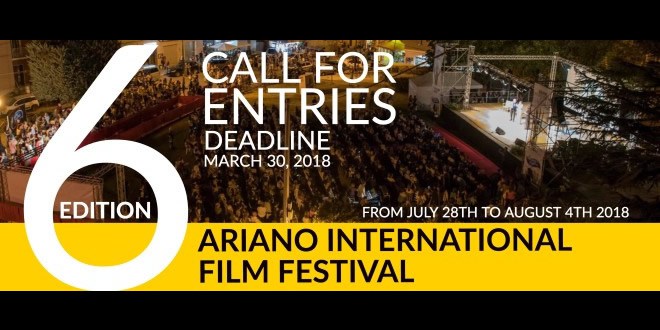 Ariano Film Festival, aperto il bando di concorso per la sesta edizione