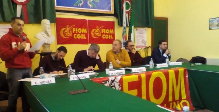 Fca, l’impegno di Todisco: “Porteremo la vertenza al tavolo regionale”