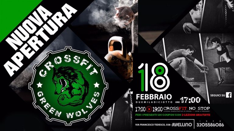 Sbarca anche ad Avellino il Crossfit, la nuova frontiera del fitness