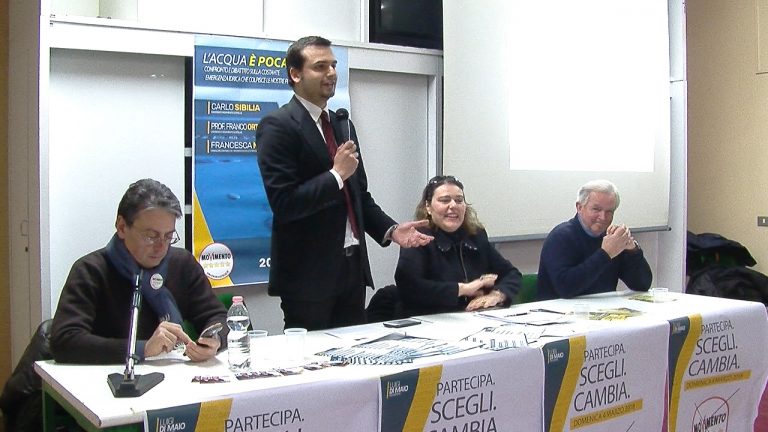 VIDEO/ Emergenza idrica, Carlo Sibilia: “Acqua risorsa della collettività”