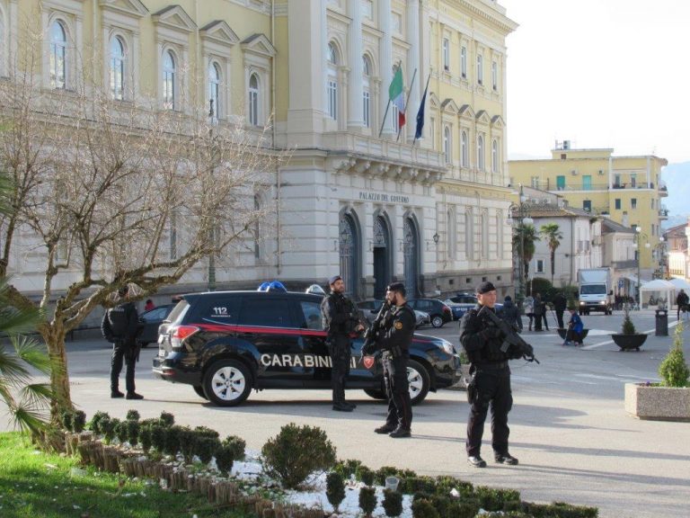 Benevento: in piazza Roma il 210° annuale della fondazione dell’Arma