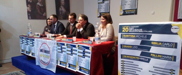 VIDEO/ Montemiletto, la carica dei 400 per il M5S