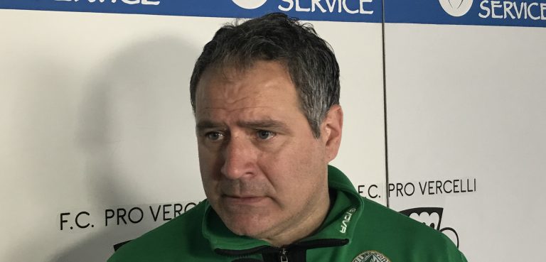 Pro Vercelli-Avellino 0-0, Imbimbo fa le veci di Novellino: “Pari giusto”