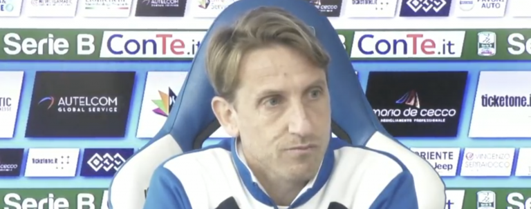Pescara, Epifani va in battaglia: “Ad Avellino con l’elmetto”