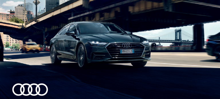 La nuova Audi A7 in vetrina da  G. Benevento Finauto Avellino