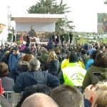 folla visita papa pietrelcina