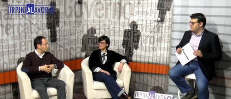 VIDEO/ IrpiniALavoro, verso le amministrative: confronto con Luca Cipriano e Maria Rusolo