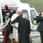 papa francesco arrivo