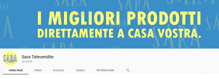 Acquista online con Sara Televendite: i migliori prodotti direttamente a casa vostra