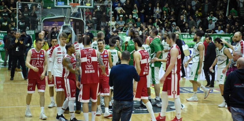 Playoff, Milano fa 1-1. Ora la serie si sposta al Pala Del Mauro