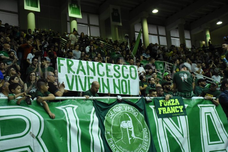 Sidigas, Del Mauro squalificato per due turni. Gara 2 a porte chiuse